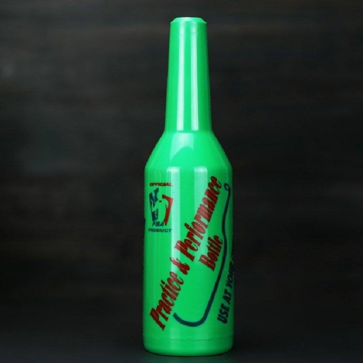

2 PCS Bar Plastic Exercise Bottle for Fancy Bartending Practicing(Green)