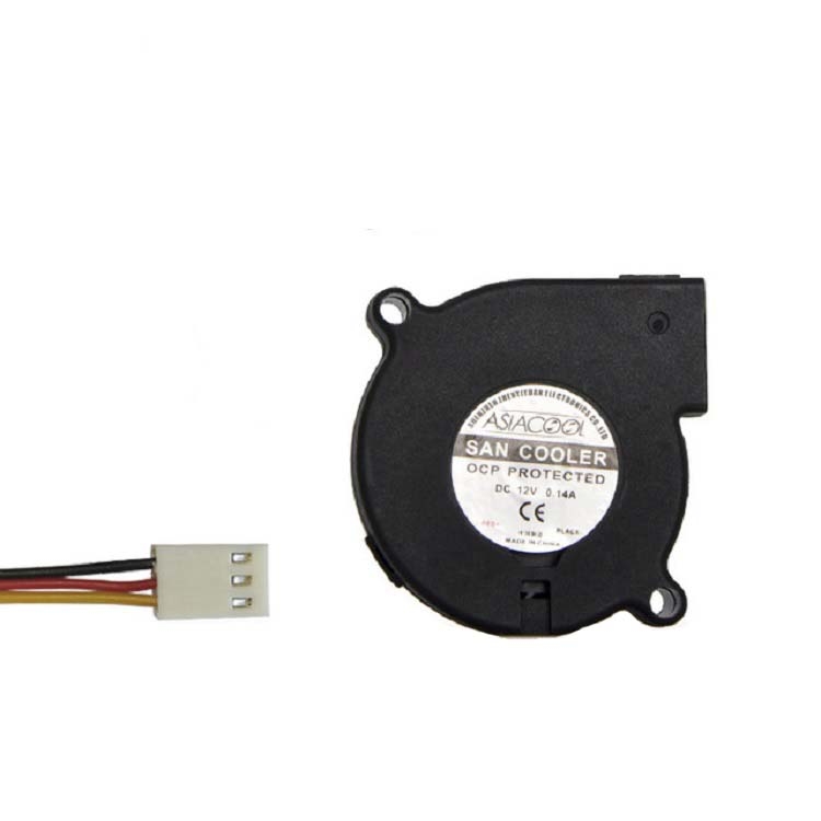 

ASIACOOL Silent Turbo Blower Fan, Specification:5015 12V