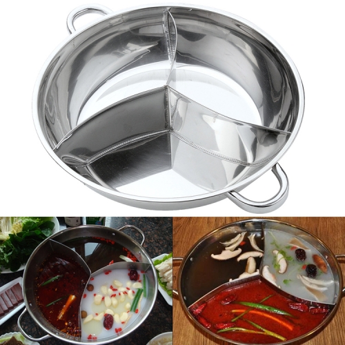 

Spicy Sannomiya Hot Pot Basin Soup Pot Party Cooking Tools, Size:Thicker Diameter 34cm