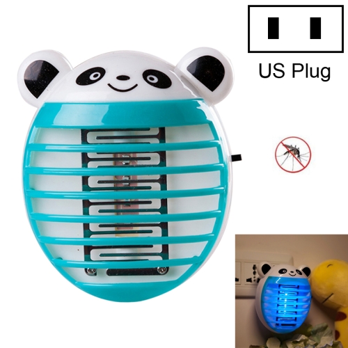 

Cute Household Mosquito Killer Lamp LED Light Anti Mosquito Bug Zapper Insect Muggen Killer Night Light Colorful US Plug(Blue)