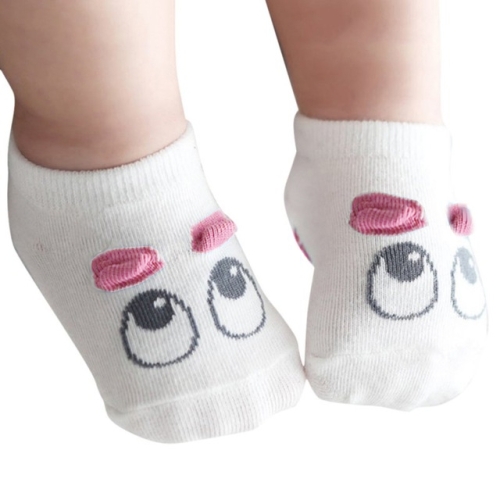 

Unisex Cotton Infant Baby Socks Floor Socks Kids Cute Socks, Size:M(Pink)
