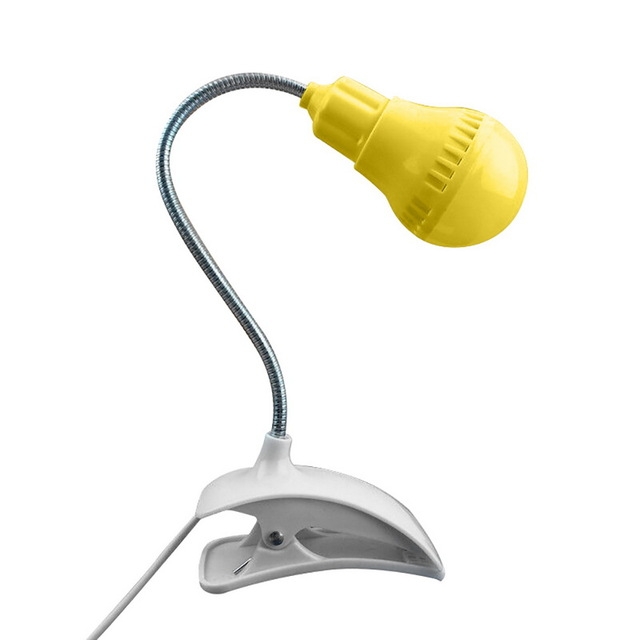 

Creative Eye Protection USB Clip Reading Desk Lamp(Yellow)