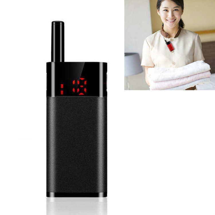

SINORISE SR606 Mini Walkie Talkie Bank Restaurant Small Walkie Talkie(Black)