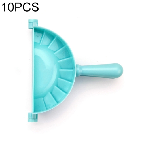 

10 PCS Plastic Dumpling Mold Home Kitchen DIY Dumplings, Size:Small(Semicircular)