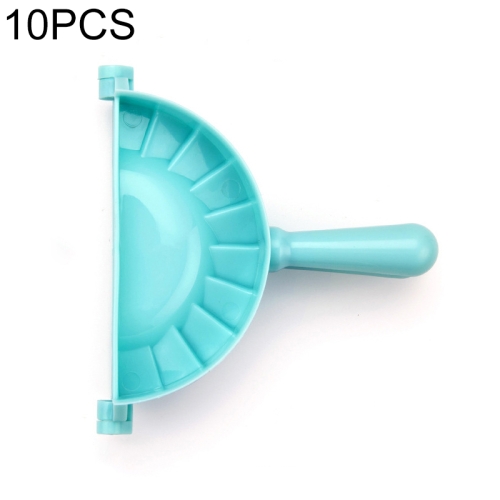 

10 PCS Plastic Dumpling Mold Home Kitchen DIY Dumplings, Size:Medium(Semicircular)