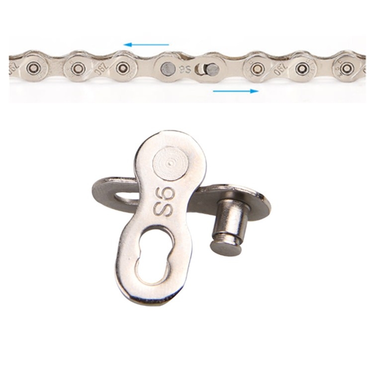 

3 Pairs Bicycle Chain Magic Buckle Chain Joint, Model:9 Speed