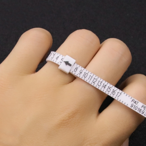 

Ring sizer US Official Finger Measure Gauge Men and Womens Sizes A-Z Jewelry Accessory Measurer(US)