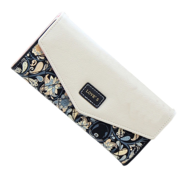 

Fashion Ladies Leather Clutch Bag Purse Long Cartoon Wallet Coin Purse(Black)