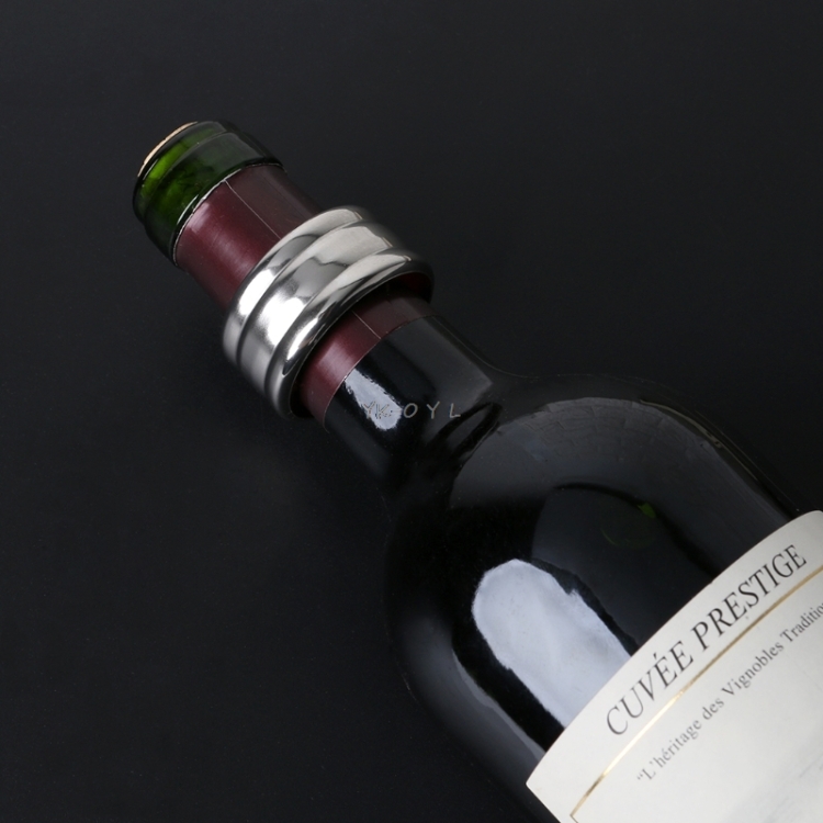 

5 PCS Stainless Steel Red Wine Stop Ring
