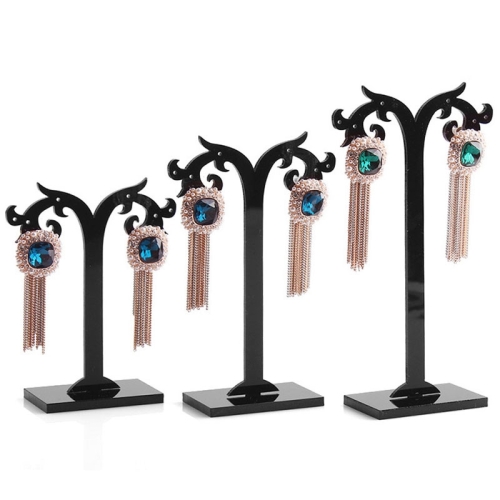 

3 PCS / Set Jewelry Earring Ear Stud Display Stand Storage Hanger Holder Show Rack