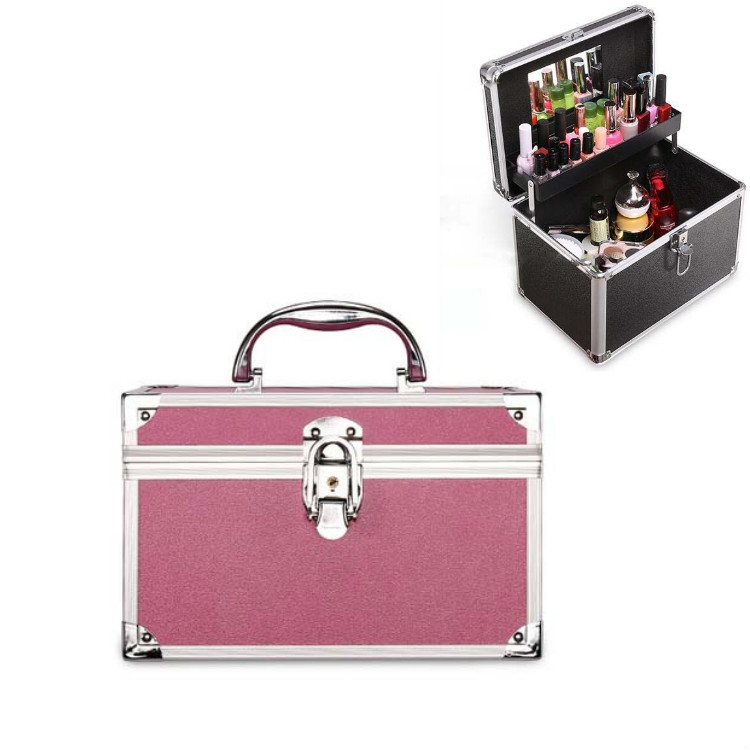 

Cosmetics Multifunctional Storage Box Technician Foot Bath Toolbox, Size:Small(Pink)