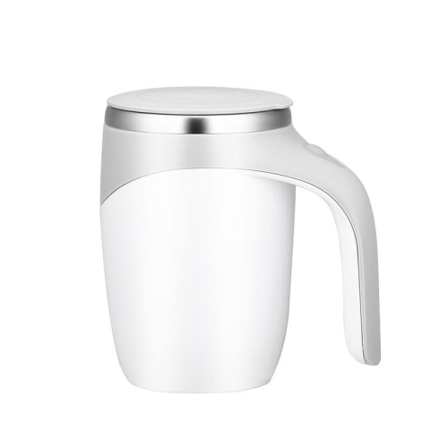 

Electric Stirring Cup Milkshake Coffee Stirring Cup, Capacity:401-500ml(White)