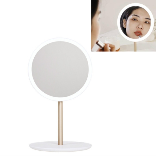 

MUID Travel Beauty Makeup Mirror LDE Light Fill Light Desktop Makeup Mirror(Milky White)