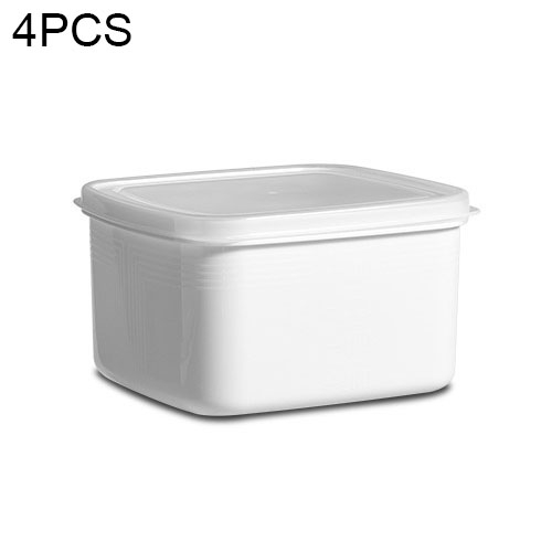 small white storage box