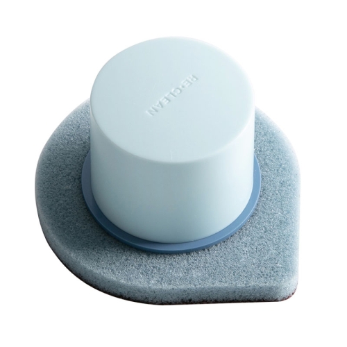 

5 PCS Sharp Corner Sponge Brush to Clean Corner Gaps Pot Brush(Blue)