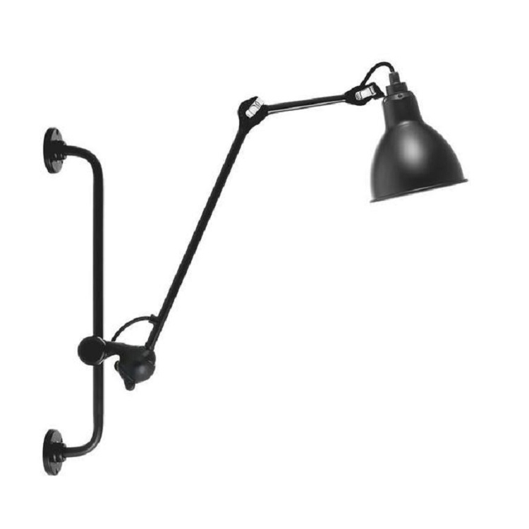 

Adjustable Modern Industrial Long Rocker Trolley Lift Wall Light, Size:Short Arm