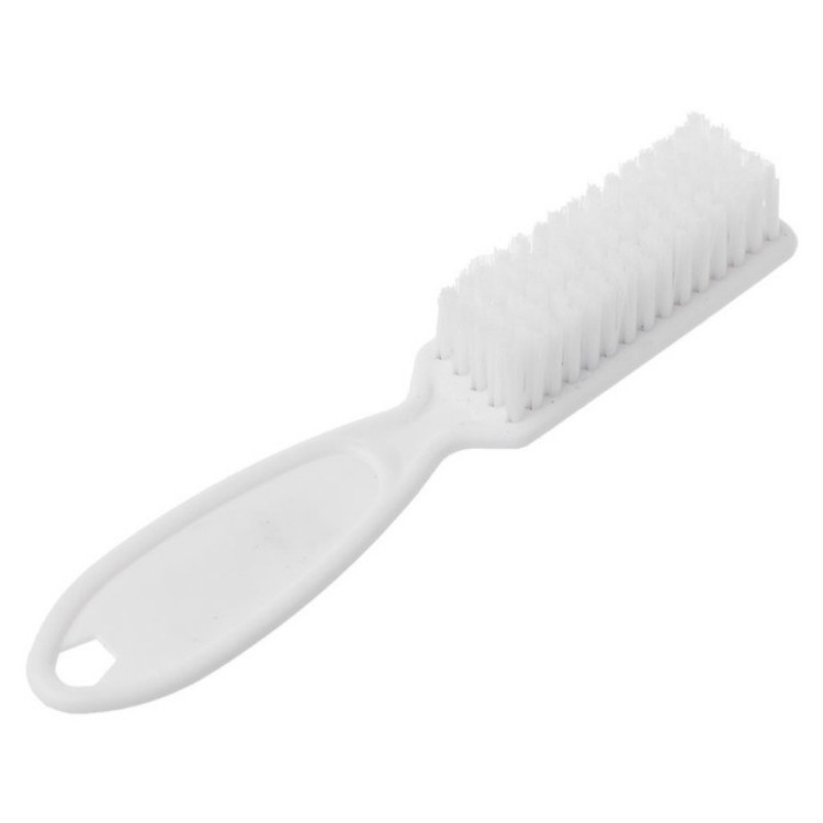 

3 PCS Nail Cleaning Brush Plastic Nail Brush Dust Brush Manicure Nail Art Tools(White)