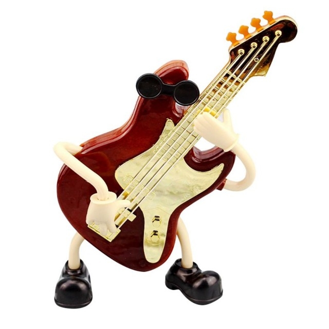 

Plastic Violin Shape Music Box Movement Clockwork Music Box Gift(63246)