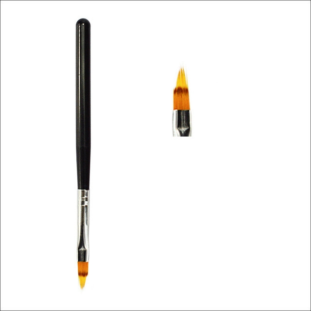

Gradient UV Gel Brush Nail Art Painting Brush DIY Beauty Decoration Manicure for Acrylic Polish Draw Tool(Black)