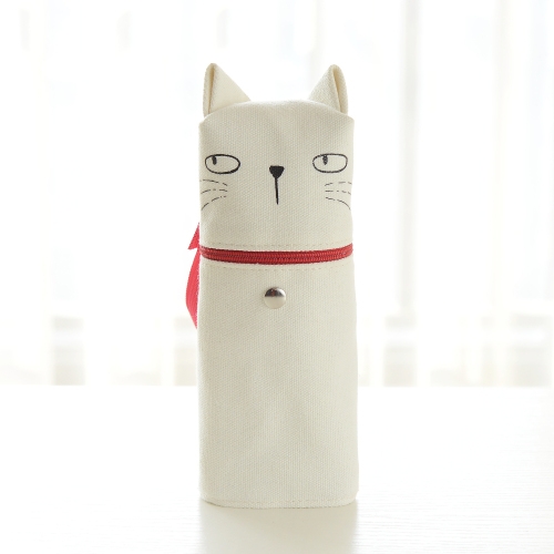 

Cute Emoticon Printing Cat Pencil Box Big Capacity Pen Case School Supplies(Despise)