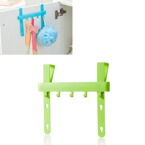 

Kitchen Cabinet No Trace Nail Free Storage Rack Accessories(Green)