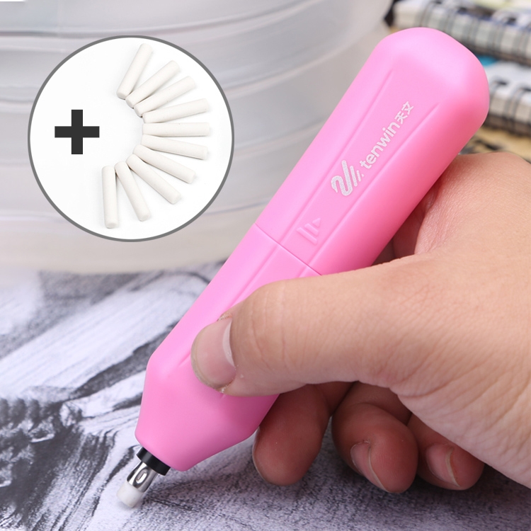 

Cute Electric Eraser Children's Stationery Office Supplies(Pink)