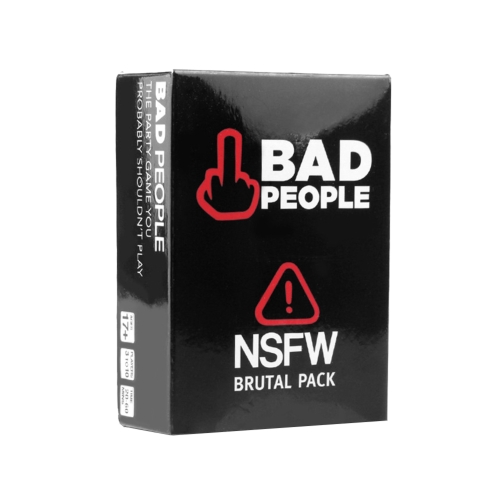 Sunsky Bad People Nsfw Brutal Expansion Pack 80 New Question Cards Party Game Cards
