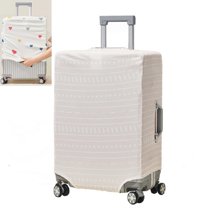 

Luggage Cover Trolley Travel Suitcase Dust Cover, Size:S(Lotus Color)