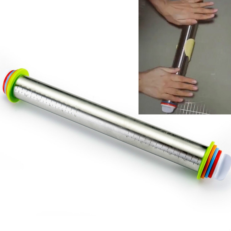 

Adjustable Plastic Rolling Pin Kitchen Baking Utensils