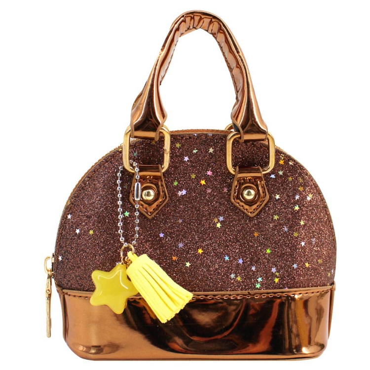 

Cute Leather Shoulder Bag Messenger Bag Girls Solid Color Mini Zip Small Square Bag Tote Bag(Brown)