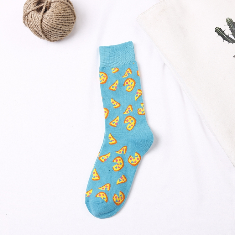 

3 Pairs Fashion Colorful Casual Men and Women Tube Cotton Socks, Type:6(EUR 36-43)