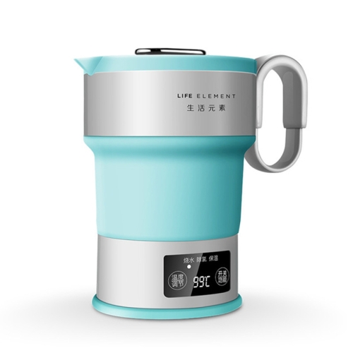 

Folding Electric Kettle Travel Portable Water Heater Boiler, Style:Folding kettle + conversion plug