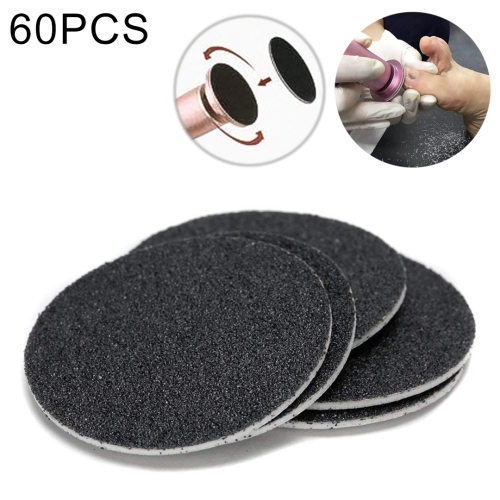 

60 PCS Replacement Sandpaper Disk for Electric Foot Polisher, Specification:80 Mesh(Medium Sand)