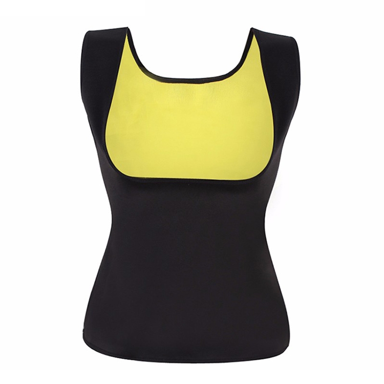 

3 PCS Neoprene Sweat Sauna Hot Body Shapers Vest Waist Trainer Slimming Vest Shapewear Weight Loss Waist Shaper Corset, Size:S(Black)