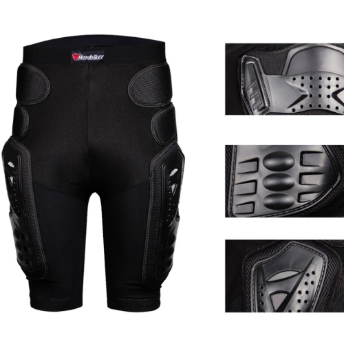 

HEROBIKER MP1001B Motorcycleoff-road Armor Pants Cycling Short Style Drop-proof Protective Pants, Size:M