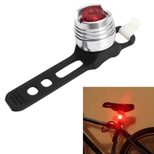 red and white bike lights