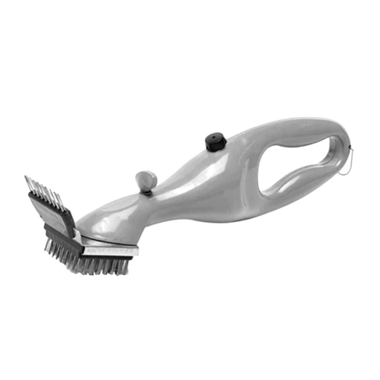 

2 PCS Outdoor Stainless Steel Grill Cleaner Brush BBQ Accessories Cooking Tools, Size: 10.5x9x36.5cm