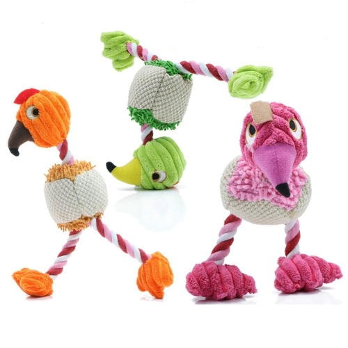 

Pet Products Bird Shape Plush Dog Cat Toy(Random Color Delivery)