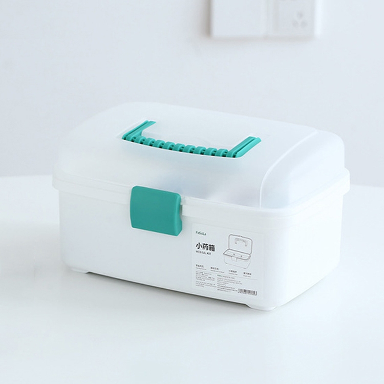 

Household Full Set of Emergency Medical Boxes First Aid for Visits Small Medical Storage Boxes