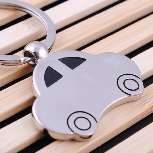 

2 PCS Creative Classic Beetle Car Keychain Metal Model Pendant