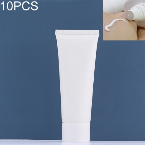 

10 PCS PET Cosmetics Sub-bottles Lotion Bottle Hose Toner Water Bottle Cream Bottle, Specification:100ml Hose