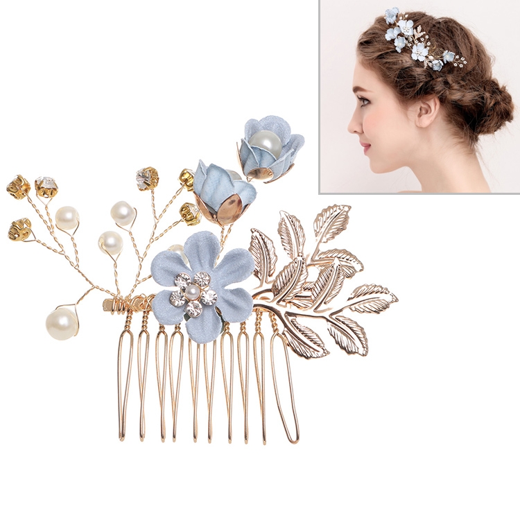 Sunsky Fashion Flower Hair Combs Headdress Prom Bridal Wedding