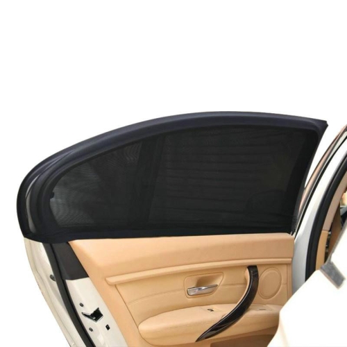 

Auto Car Window Mesh Shield Sunshade Visor Net Mosquito Repellent UV Protection Window Covers