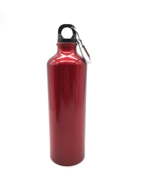 

Aluminum Outdoor Sports Water Bottle Portable Mountaineering Bottle Riding Water Bottle, Capacity:400ml(Red)