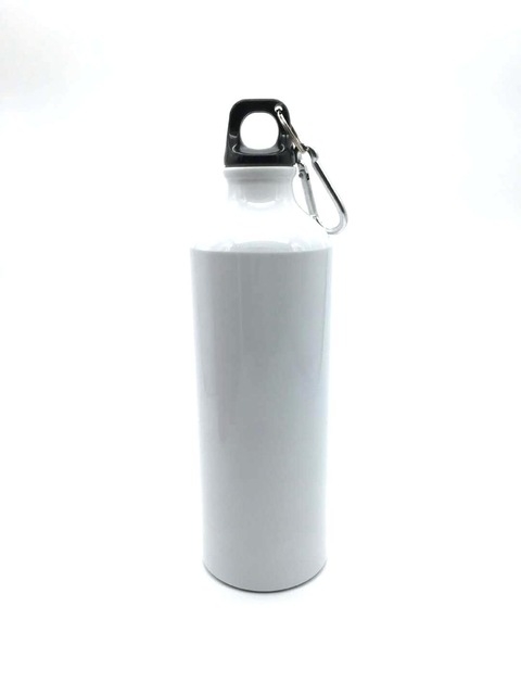 

Aluminum Outdoor Sports Water Bottle Portable Mountaineering Bottle Riding Water Bottle, Capacity:500ml(White)