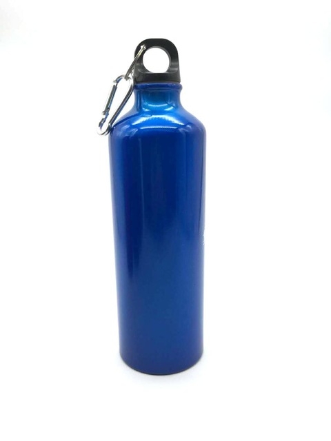 

Aluminum Outdoor Sports Water Bottle Portable Mountaineering Bottle Riding Water Bottle, Capacity:750ml(Blue)