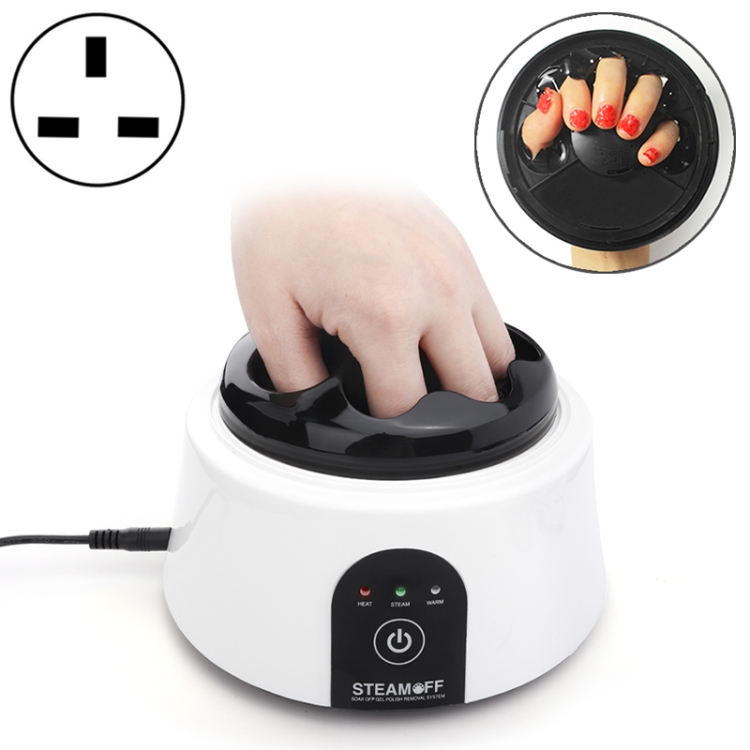 

Steam Off Nail Steamer Nail Remover Automatic Nail Remover Intelligent Nail Steamer(US Plug)
