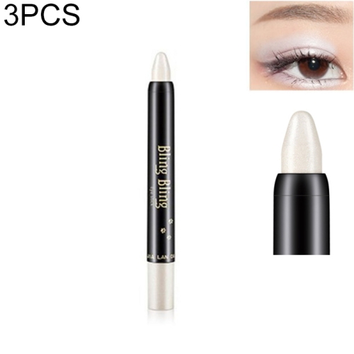 

3 PCS Professional Beauty Highlighter Eyeshadow Pencil(1 Pearl white)