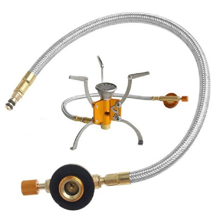 

Outdoor Gas Stove Flat Air Valve Pipe Fittings Camping Flat Gas Tank Inflatable Valve