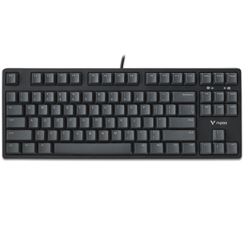 

Rapoo V860 Desktop Wired Gaming Mechanical Keyboard, Specifications:87 Keys(Tea Shaft)